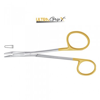 UltraGripX™ TC Foster-Gillies Needle Holder Smooth Jaws Stainless Steel, 11 cm - 4 1/4"